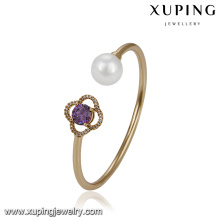 51761 xuping Wholesale luxury women jewelry ,elegant pearl bangle